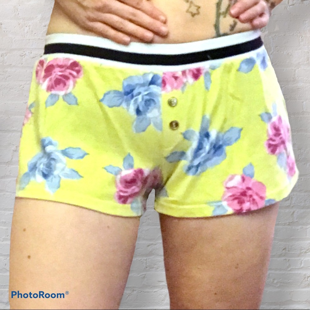 PJ Couture Floral Shorts